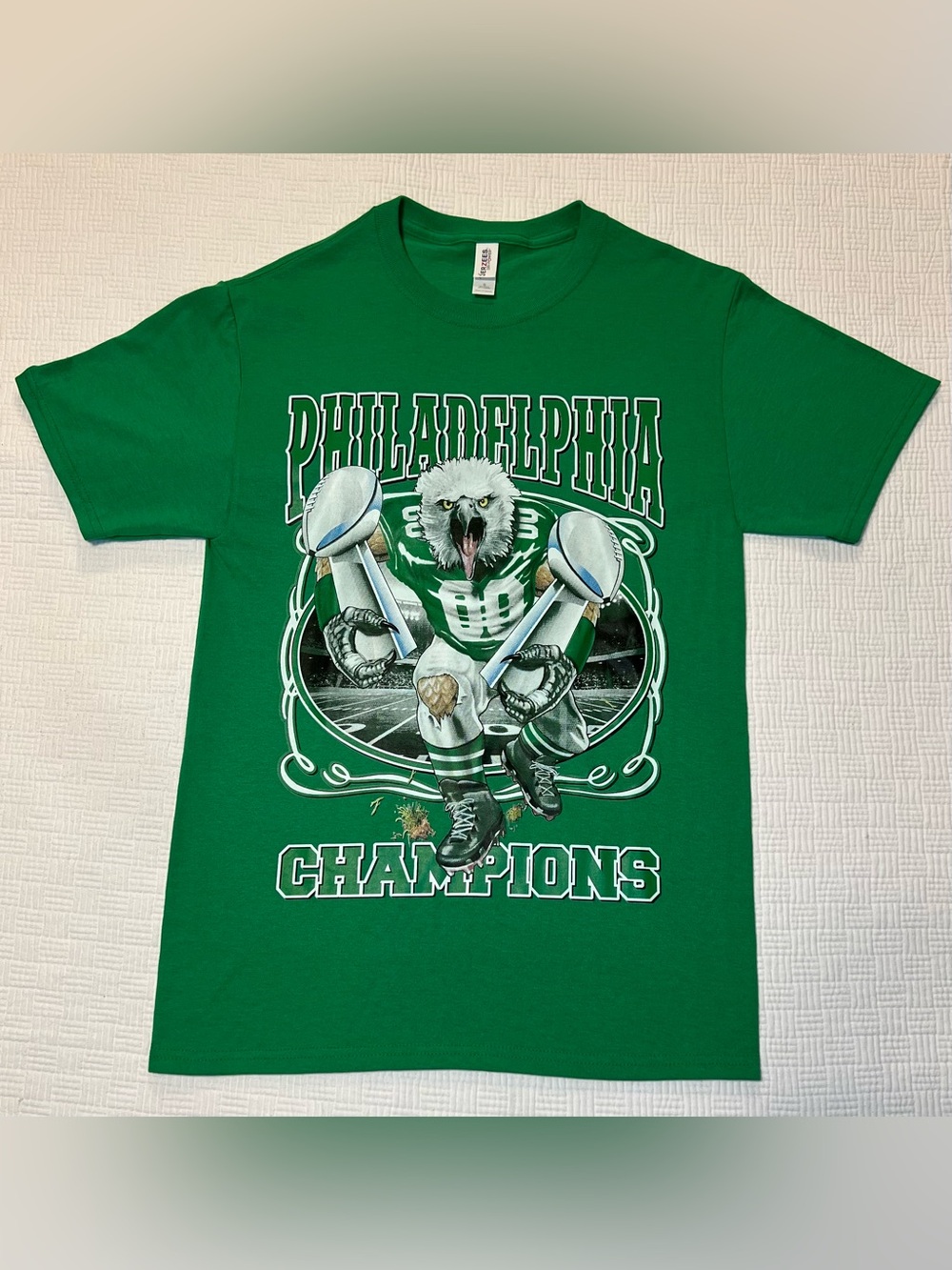 Jerzees Green Philadelphia Champions Graphic T-Shirt